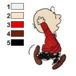 Snoopy Charlie Brown 3 Embroidery Design